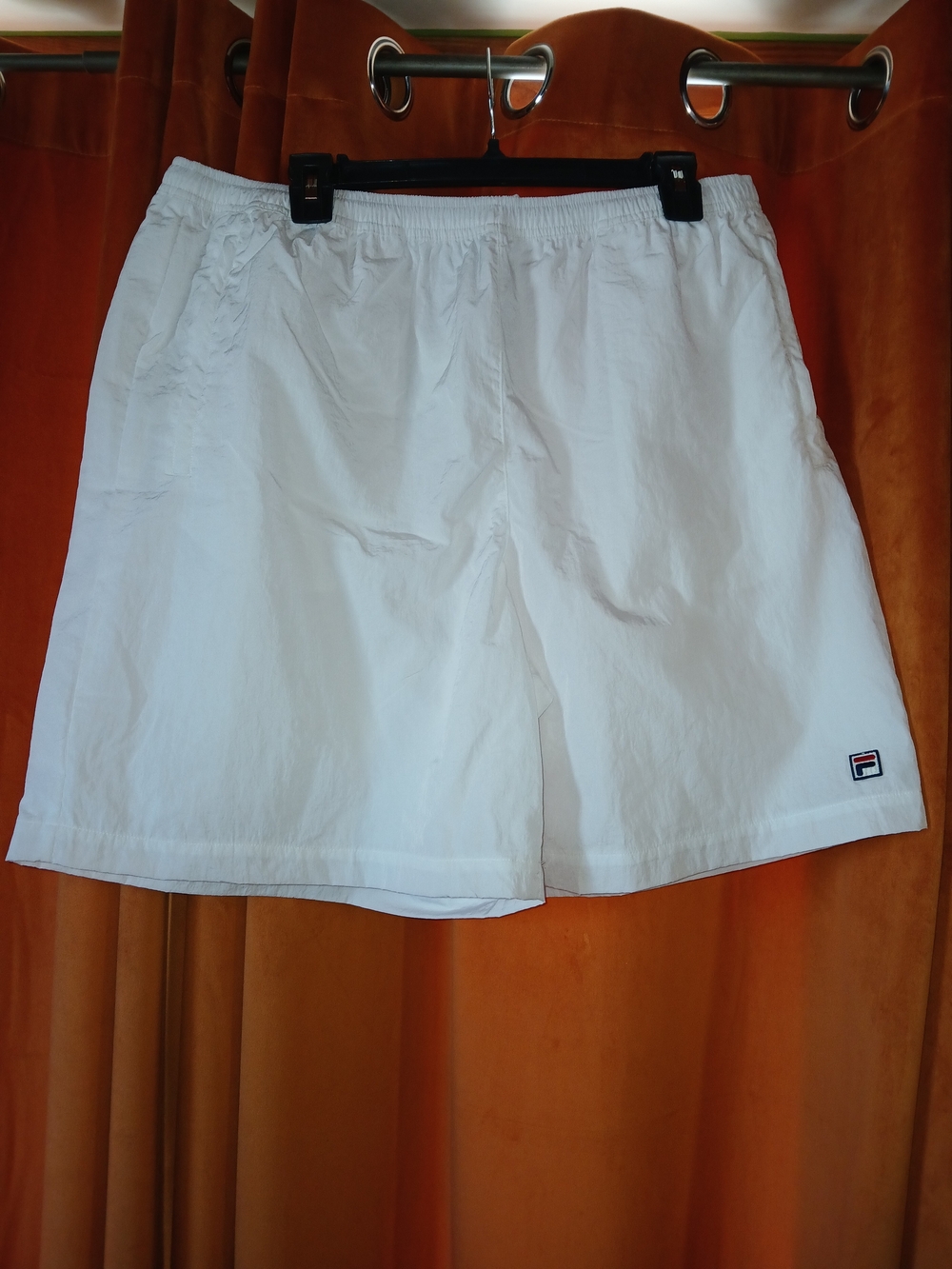 Fila White Women's Athletic Shorts